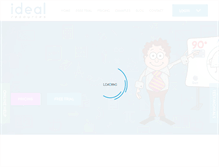 Tablet Screenshot of ideal-resources.com.au